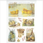 HÂRTIE DE OREZ DECOUPAGE COLECTIE ITD A4 - R0302