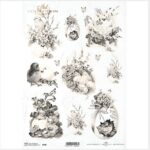 COLECTIA ITD DECOUPAGE HARTIE DE OREZ A4 - R0668