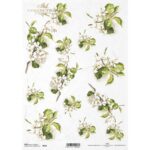 HÂRTIE DE OREZ DECOUPAGE COLECTIA ITD A4 - R0678
