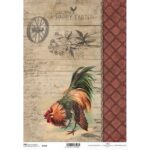 HÂRTIE DE OREZ DECOUPAGE COLECTIE ITD A4 - R1094
