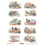 HÂRTIE DE OREZ DECOUPAGE COLECTIE ITD A4 - R2166
