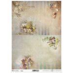 HÂRTIE DE OREZ DECOUPAGE COLECTIA ITD A4 - R2186