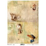 HÂRTIE DE OREZ DECOUPAGE COLECTIE ITD A4 - R2187