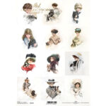 HÂRTIE DE OREZ DECOUPAGE COLECTIA ITD A4 - R2276