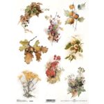 COLECTIA ITD DECOUPAGE HARTIE DE OREZ A4 - R2303