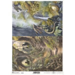 HÂRTIE DE OREZ DECOUPAGE COLECTIE ITD A4 - R2322
