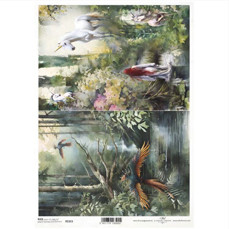 592323 (1) HÂRTIE DE OREZ DECOUPAGE COLECTIE ITD A4 - R2323 - Imagine 1