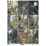 COLECTIE HÂRTIE DE OREZ DECOUPAGE A4 - R2325