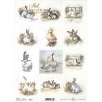COLECTIA ITD HÂRTIE DE OREZ DECOUPAGE A4 - R2350