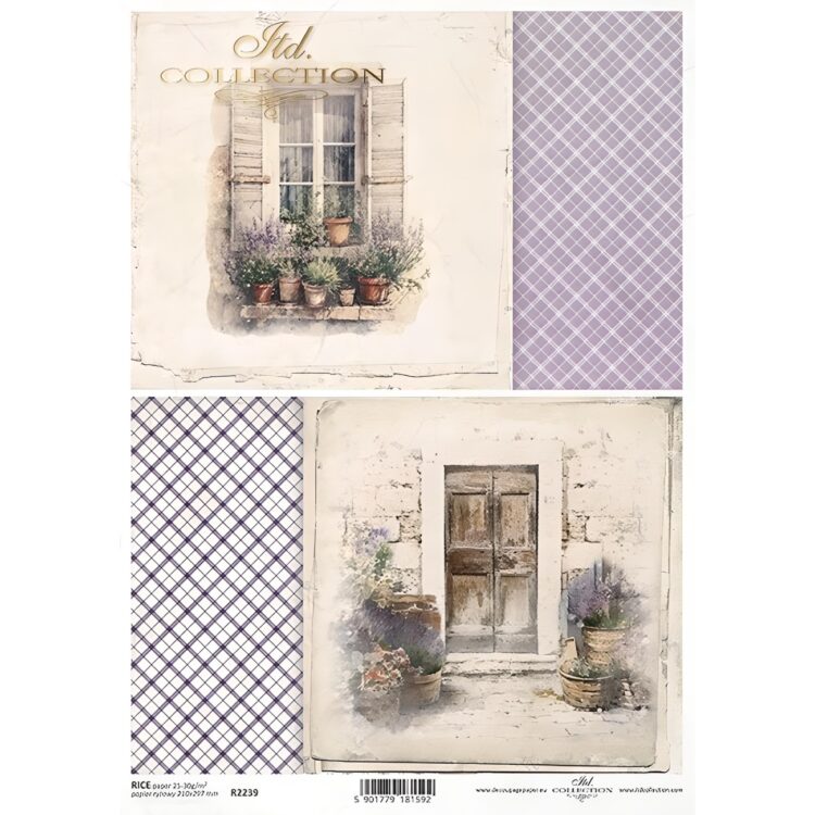 592399 COLECTIA ITD HÂRTIE DE OREZ DECOUPAGE A4 - R2239 - Imagine 1