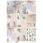 HÂRTIE DE OREZ DECOUPAGE COLECTIA ITD A3 - R1010L