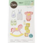 SIZZIX THINLITS CUT PUNCHES - NEW BABY #2