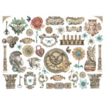 STAMPERIA VAGABOND ÎN FANTASY WORLD DIE CUTS DFLDC92 - Imagine 2