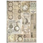 HÂRTIE DE DECOUPAGE STAMPERIA BROCANTE A4 - DFSA4855