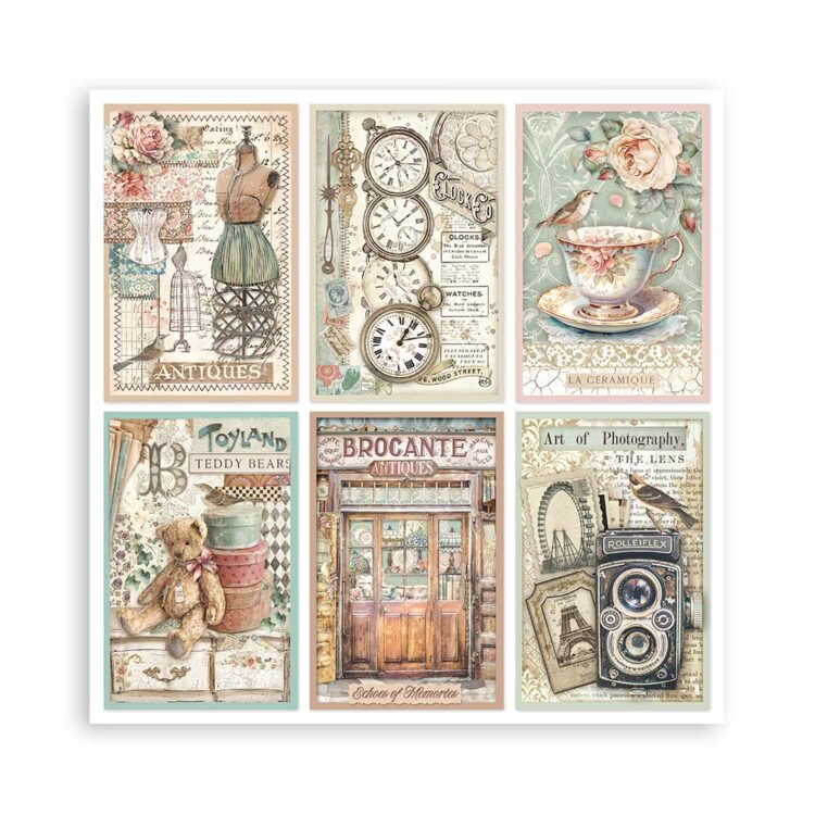 BLOC STAMPERIA BROCANTE 20.3/20.3 CM -SBBS100 - Imagine 29