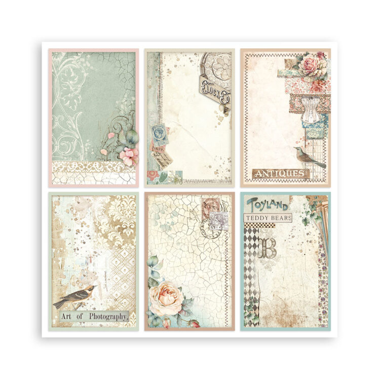 BLOC STAMPERIA BROCANTE 20.3/20.3 CM -SBBS100 - Imagine 30