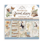BLOC JURNAL SECRET STAMPERIA 30.5/30.5 CM -SBBL152