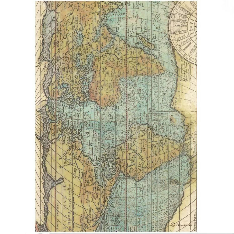 477800000 HÂRTIE DE OREZ STAMPERIA AROUND THE WORLD A4 - DFSA4778 - Imagine 1