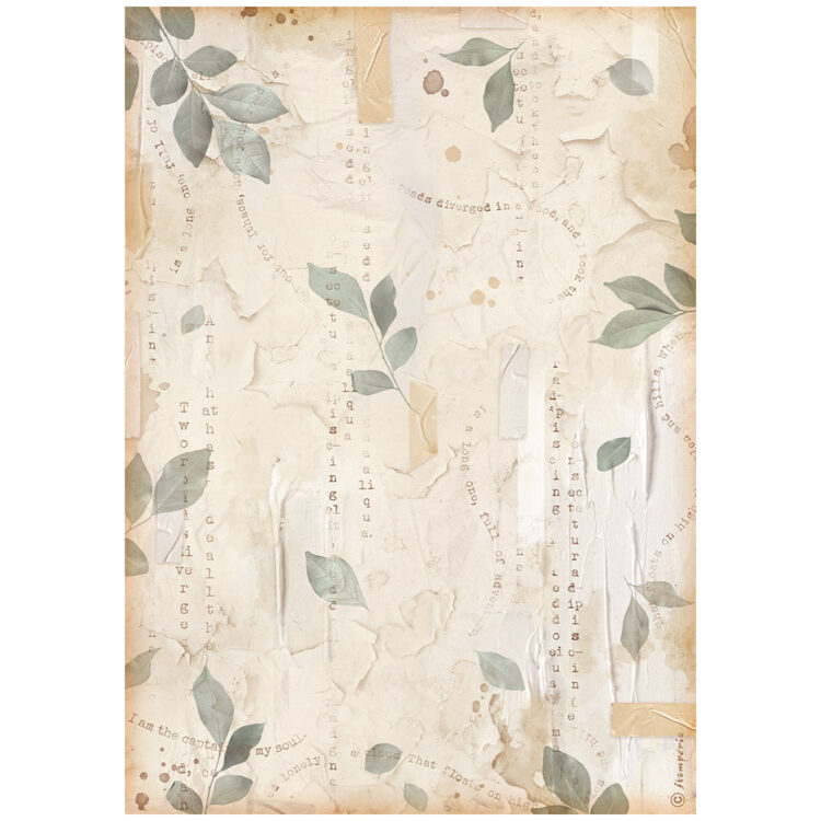 486600 STAMPERIA SECRET DIARY HÂRTIE DE OREZ A4 - DFSA4866 - Imagine 1