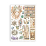 STAMPERIA FORTUNE WASHI PAD 8 COLI A5 -SBW06