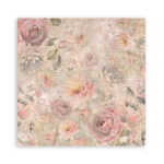 STAMPERIA SHABBY TRANDAFIR BLOC 20.3/20.3 CM -SBBS107 - Imagine 4