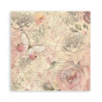 STAMPERIA SHABBY TRANDAFIR BLOC 20.3/20.3 CM -SBBS107 - Imagine 5