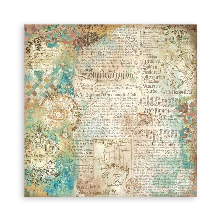 STAMPERIA FORTUNE BLOCK 30.5/30.5 CM -SBBL153 - Imagine 4