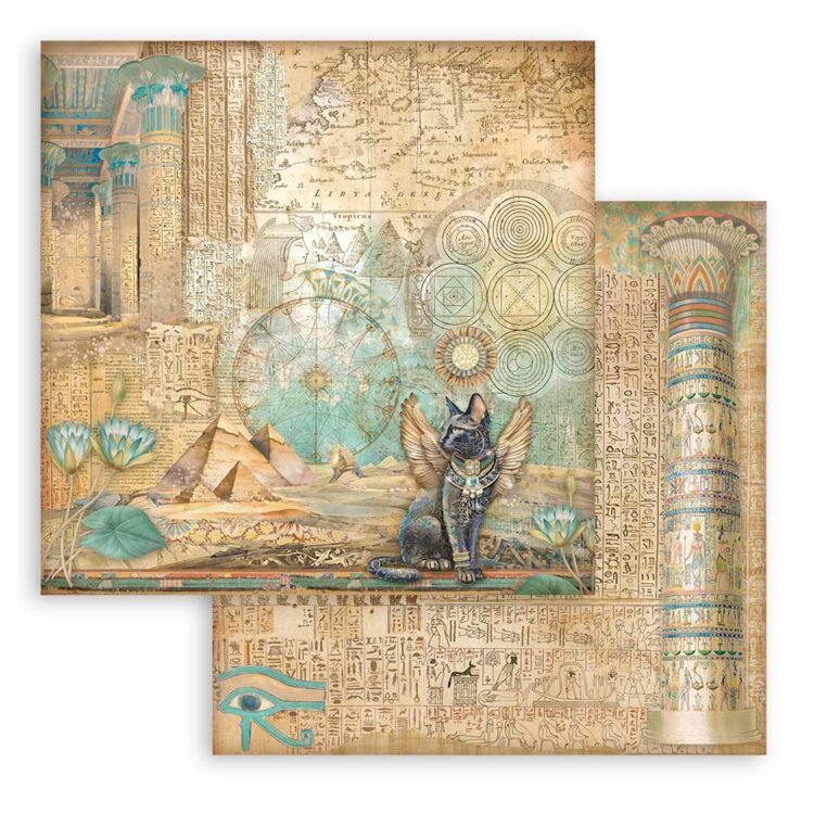STAMPERIA FORTUNE BLOCK 30.5/30.5 CM -SBBL153 - Imagine 11