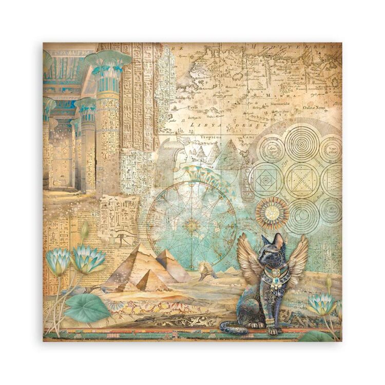STAMPERIA FORTUNE BLOCK 30.5/30.5 CM -SBBL153 - Imagine 12