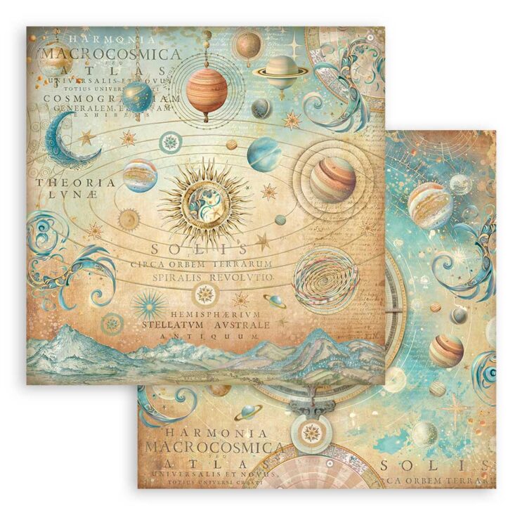 STAMPERIA FORTUNE BLOCK 30.5/30.5 CM -SBBL153 - Imagine 14