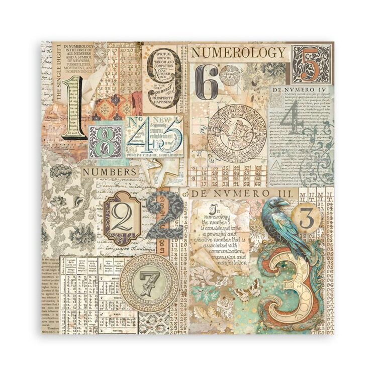 STAMPERIA FORTUNE BLOCK 30.5/30.5 CM -SBBL153 - Imagine 18