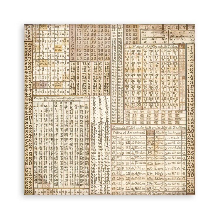 STAMPERIA FORTUNE BLOCK 30.5/30.5 CM -SBBL153 - Imagine 19