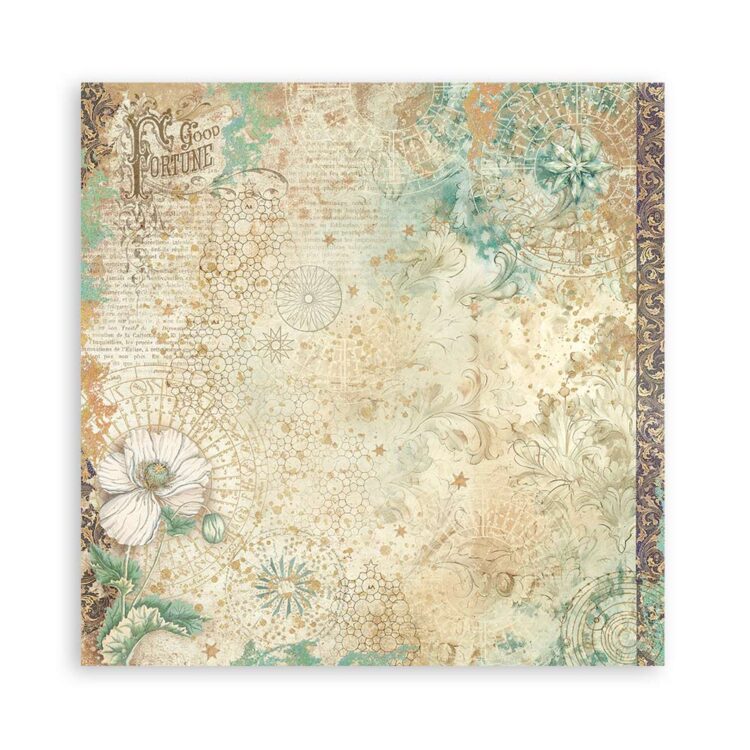 STAMPERIA FORTUNE BLOCK 30.5/30.5 CM -SBBL153 - Imagine 22