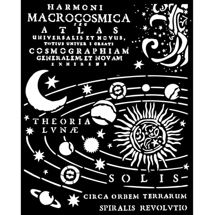 166006 STAMPERIA FORTUNE MODEL 20 X 25 CM - KSTD166 - Imagine 1