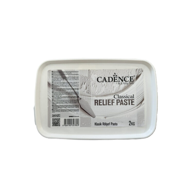 PASTĂ ÎN RELIEF CADENCE CLASICĂ 2 KG - Imagine 2