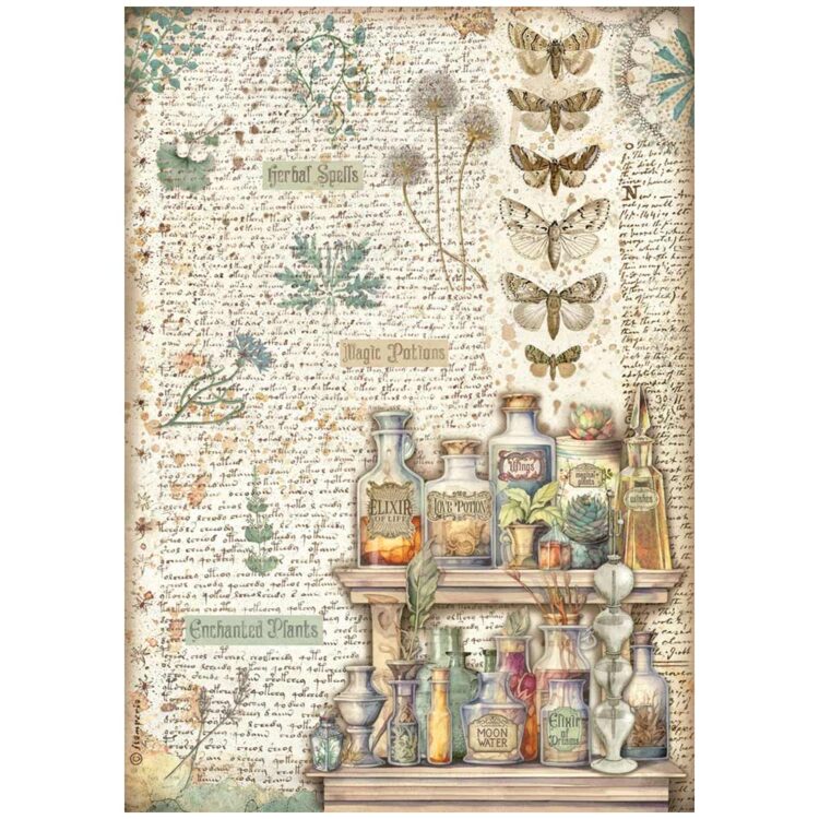SELECȚIE HÂRTIE STAMPERIA DECOUPAGE 6 BUC. A4 DFSA4XFT - Imagine 5