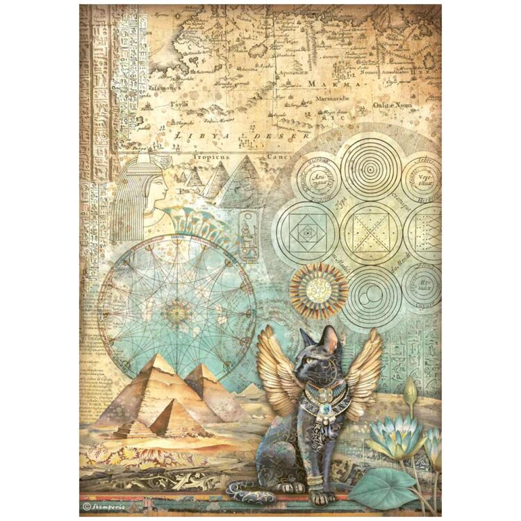 SELECȚIE HÂRTIE STAMPERIA DECOUPAGE 6 BUC. A4 DFSA4XFT - Imagine 6