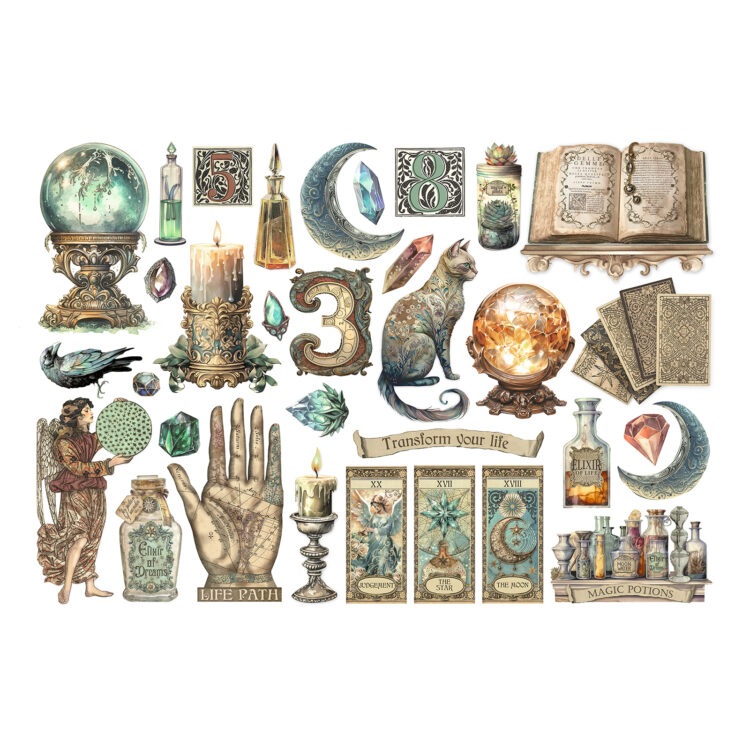 STAMPERIA FORTUNE EPHEMERA - DFLCT46 - Imagine 2