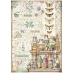 HÂRTIE DE OREZ STAMPERIA FORTUNE DECOUPAGE A4 - DFSA4872