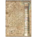 HÂRTIE DE OREZ STAMPERIA FORTUNE DECOUPAGE A4 - DFSA4874