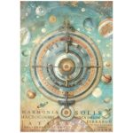 HÂRTIE DE OREZ STAMPERIA FORTUNE DECOUPAGE A4 - DFSA4876
