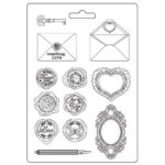 STAMPERIA SHABBY ROSE MOALE MATRIȚĂ A5 - K3PTA5663