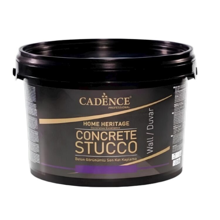 791048 CADENCE STUC DE BETON CU PASTĂ ÎN RELIEF GRAD 3 KG-ALB - Imagine 1