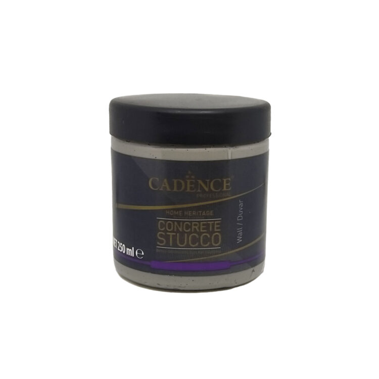 793257 CADENCE STUC DE BETON CU PASTĂ ÎN RELIEF GRAD GROS 250ML-GRI - Imagine 1
