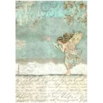 HÂRTIE DE OREZ STAMPERIA WONDERLAND DECOUPAGE A4 - DFSA4930