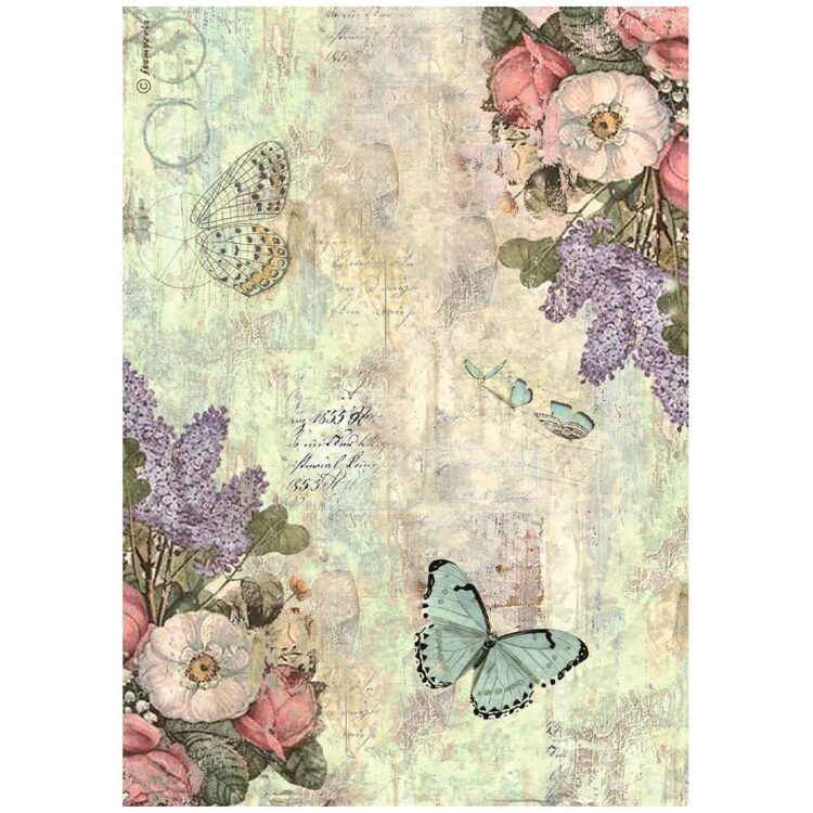 DFSA4931 HÂRTIE DE OREZ STAMPERIA WONDERLAND DECOUPAGE A4 - DFSA4931 - Imagine 1
