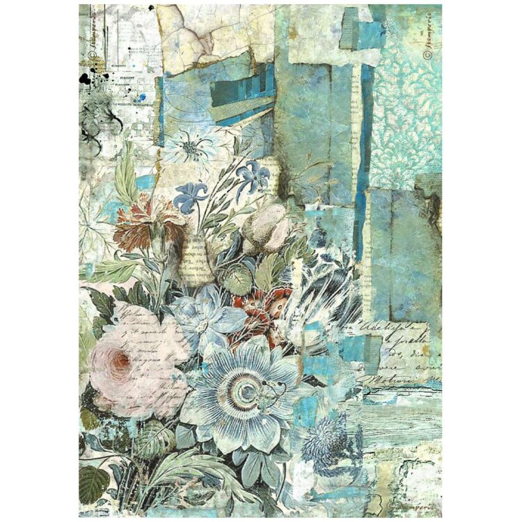 DFSA4932 HÂRTIE DE OREZ STAMPERIA WONDERLAND DECOUPAGE A4 - DFSA4932 - Imagine 1