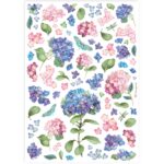 HÂRTIE DE DECUPAJ STAMPERIA HORTENSIA A4 - DFSA4895