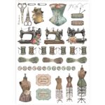 ACCESORII DE CUSUT STAMPERIA HÂRTIE DECOUPAGE A4 - DFSA4908