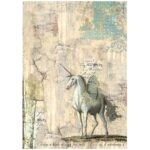 HÂRTIE DE OREZ STAMPERIA WONDERLAND DECOUPAGE A4 - DFSA4929